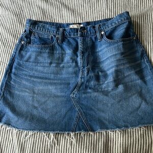 Madewell Jean Skirt